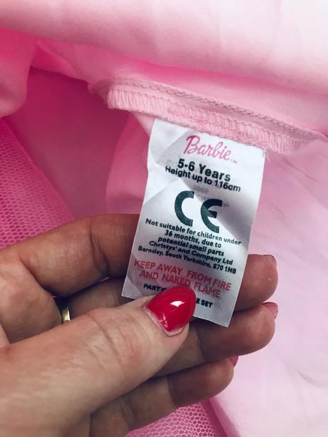 St1/ kostým barbie - v.5/6 let, 