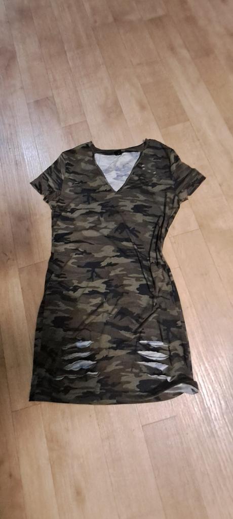 Maskáčové šaty, l