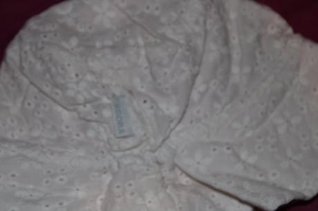 Dívčí klobouk květy, obvod 44 - 46 cm, 86