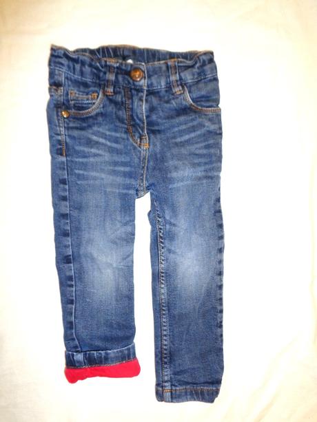 Super měkoučké rifle podšité bavlnou, 92