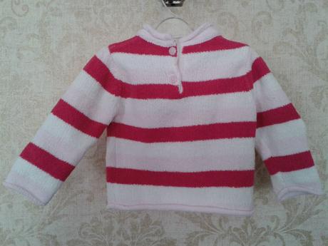 Svetr baby club dívčí vel. 62, baby club,62