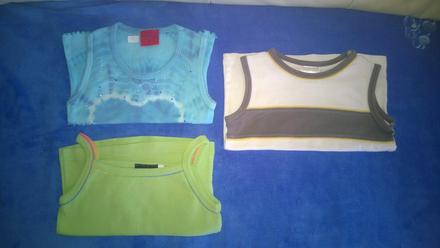 3 x tílko, vel 86/92, 86