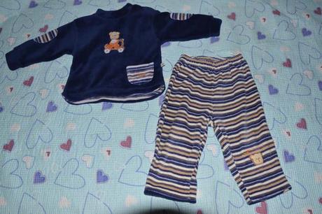 Chlupatková souprava, mikina a kalhoty, měkkoučká, 74