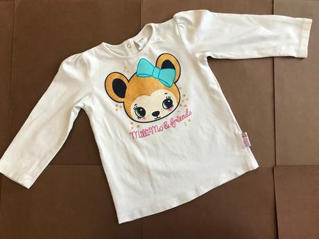 Triko smetanové - v.9/12 měs., h&m,80