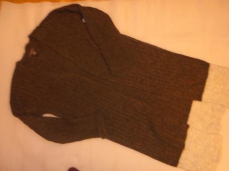 Svetr maxi dlouhý vel m luxusní 113 cm, primark,m