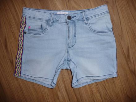 Džínové kraťasy charles vögele na 9-10l- vel.140, 140