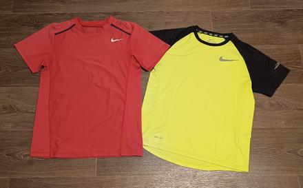 2 ks sportovní trička nike vel. m 137/147, nike,134
