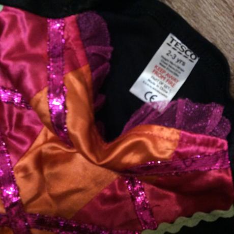 Kostým ,,čarodějnice, halloween" vel. 98, 