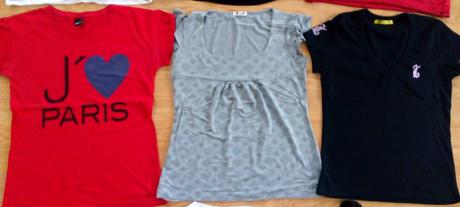 Dámská trika vel.s/m, s