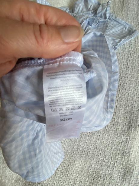 Slušivé kostkované šaty vel. 92/1,5-2r, pepco,92