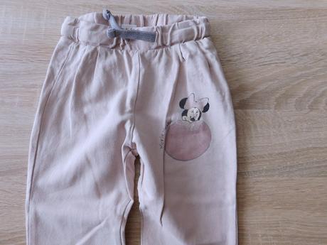 Tepláky disney baby s minnie vel.80/86, disney,80