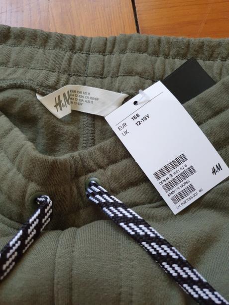 Tepláky s kapsami, h&m,158