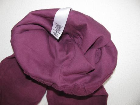 Dívčí vínové zateplené manšestrové kalhoty, george,74