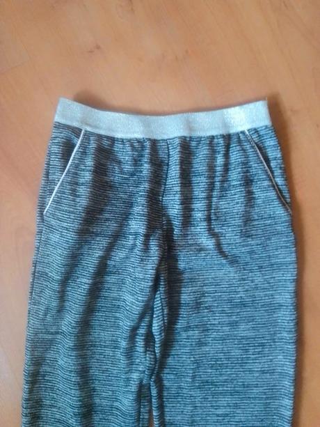 Tepláky dívčí vel. 140, nutmeg,140