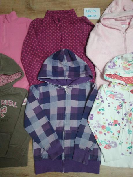 4 x mikina, vel 110/116, c&a,110