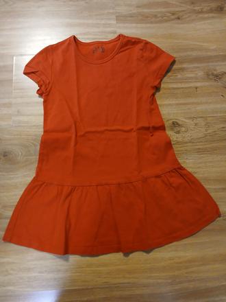 Červené šaty lindex, vel. 110, lindex,110