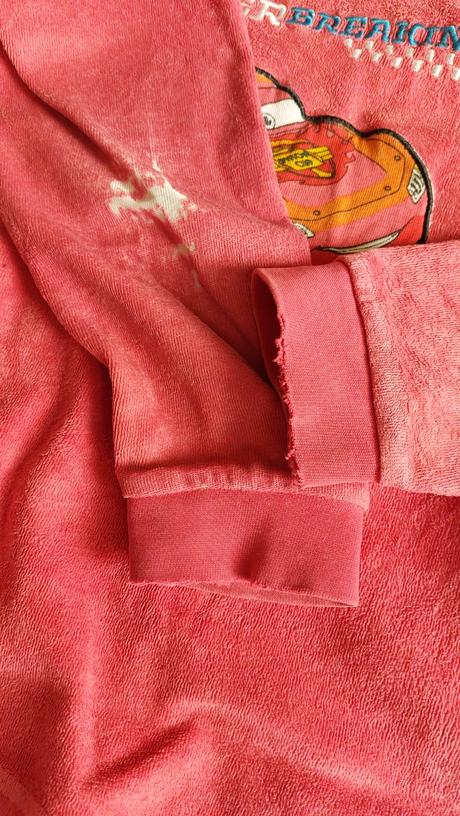 Semišové pyžamo mcqueen vel. 122/128, disney,122