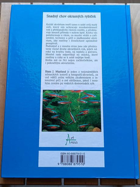 Kniha sladkovodní akvárium - hans j. mayland,