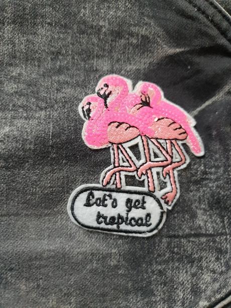 Dívčí kraťasy džínové, 176