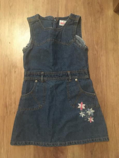 Džínová šatovka, pretty girl,110