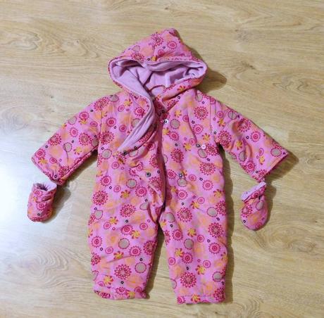 Zimní kombinéza canari baby vel.50/56, 56