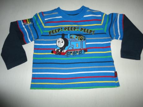 Jako nové triko mašinka tomáš, vel. 1-1,5 roku, 86