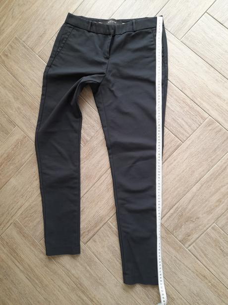 Černé skinny 7/8 kalhoty reserved, reserved,xs