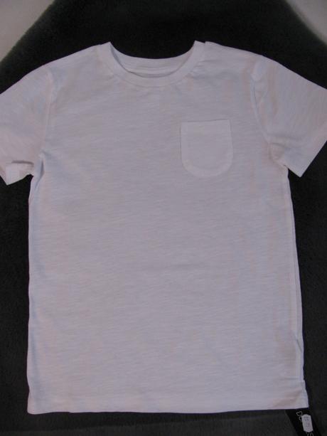 Bílé bavlněné tričko, st. bernard,134