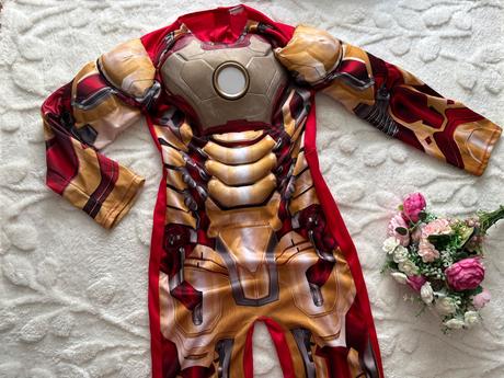 An11/ kostým ironman - v.cca 7/8 let, 