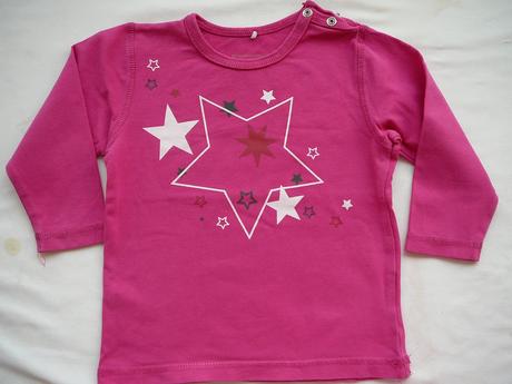 Dívčí tričko dl. rukáv name it, name it,74