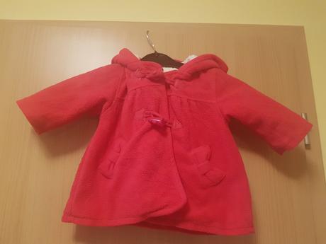 Dívčí fleesový kabátek značky george, vel. 0-3měsí, george,56