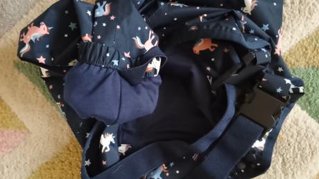 Nádherné nepromokavé kalhoty s jednorožci, 80