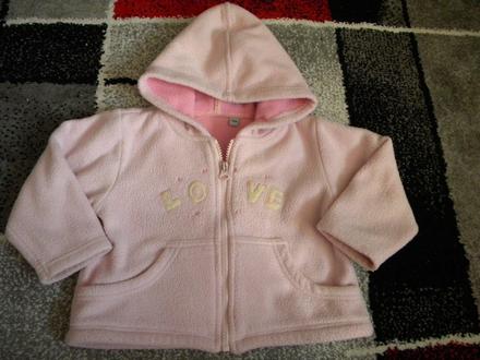 Flaušová mikina vel.86, 86