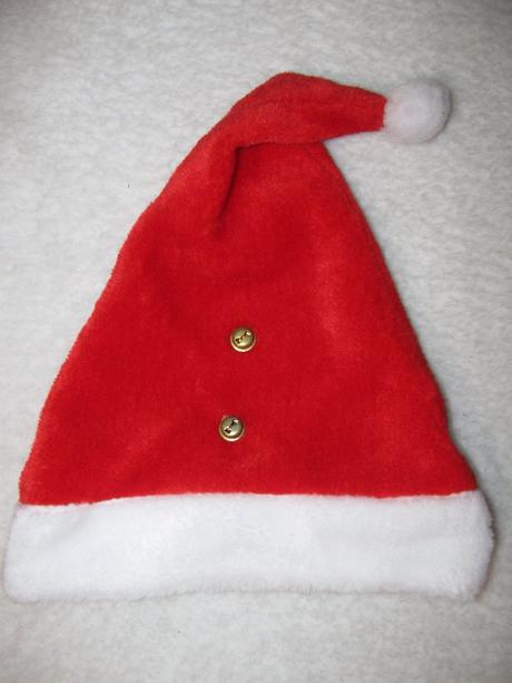 Mikulášská ,vánoční čepice, kožešinka, 158