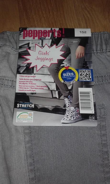 Šedé jeggins pepperts, pepperts,152