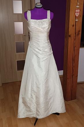 Krásné svatební šaty vel.38/40, 38