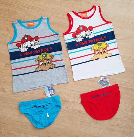 Spodní souprava tílko + slipy paw patrol, 98 - 128