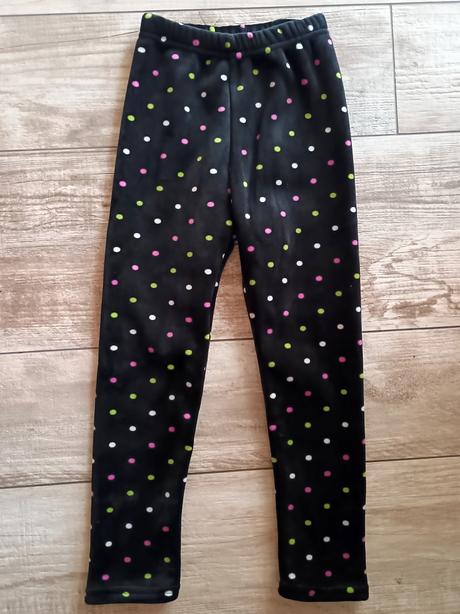 Nenošené zateplené legíny, vel.128, 128