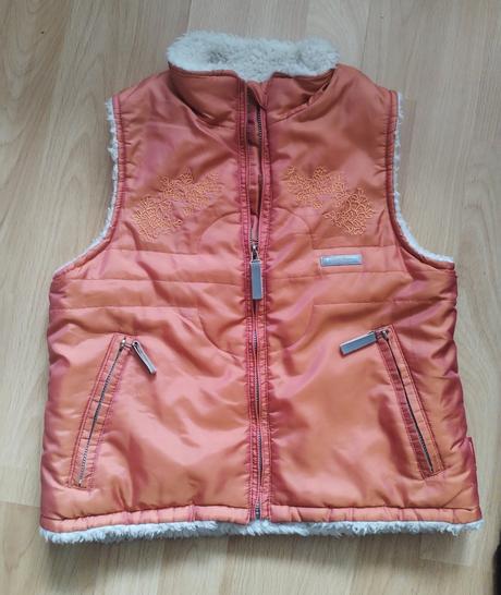 Super teplá vesta+mikina vel.116-122, h&m,116