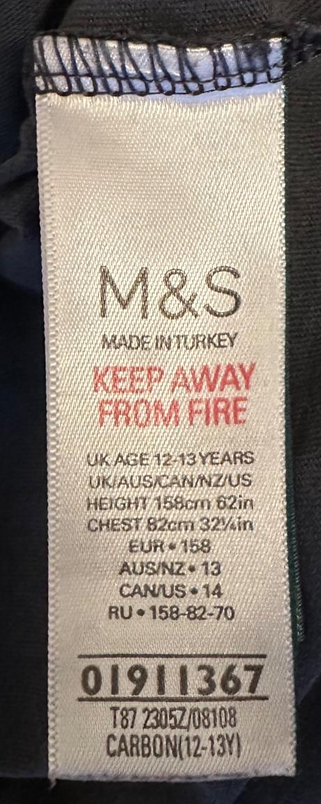 Tričko m&s, marks & spencer,158
