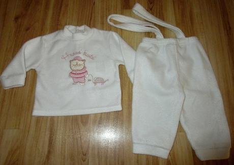 Flaušový komplet, tulec trend,68