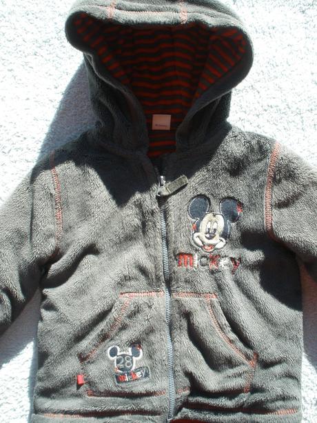 Zimní bundička s mickeym, disney,80
