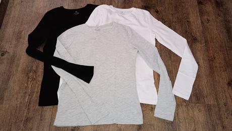 Dětské tričko s dlouhým rukávem, h&m,170
