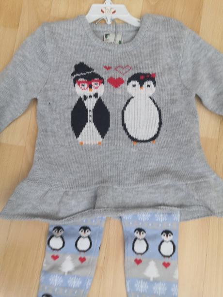 Komplet svetr & legíny 116 sportdirect, 116