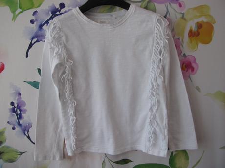 Bílé bavlněné tričko next, next,122
