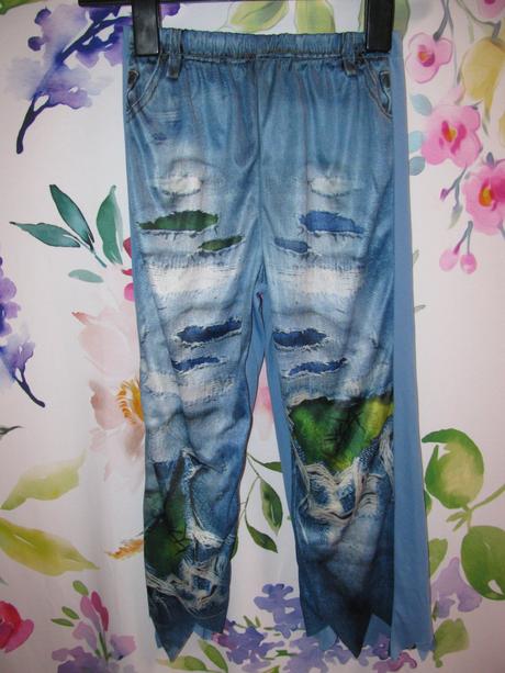 Kostým zombie, kalhoty - halloween,