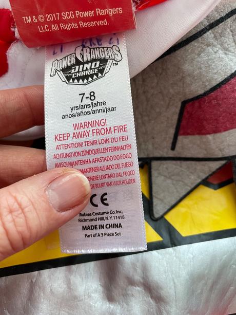 An6/ kostym pover rangers- v.128, 