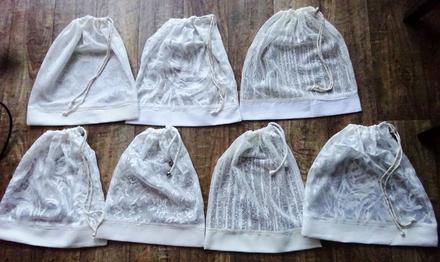 Pytlíky dárkové, na potraviny či skladování 7 ks, 