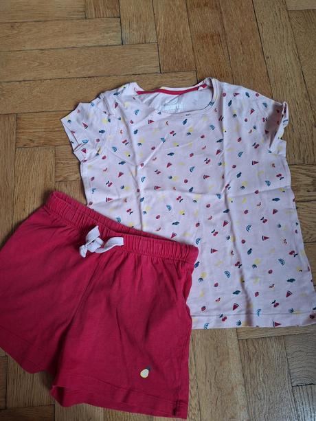 Pyžamo letní pyžamo vel. 122 /128 a 134 / 140, pepperts,128
