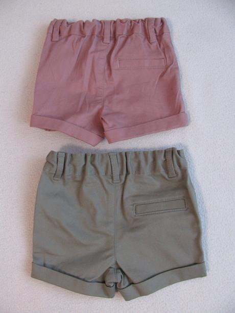 Elastické kraťasy,šortky-cena za oboje, primark,62